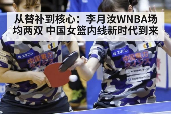 从替补到核心:李月汝WNBA场均两双 中国女篮内线新时代到来